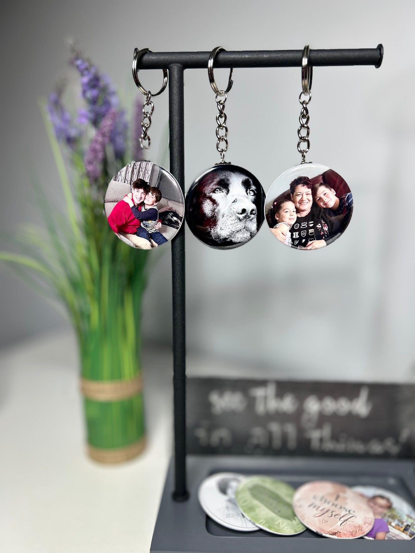 Custom Photo Keychain - Personalized Gift