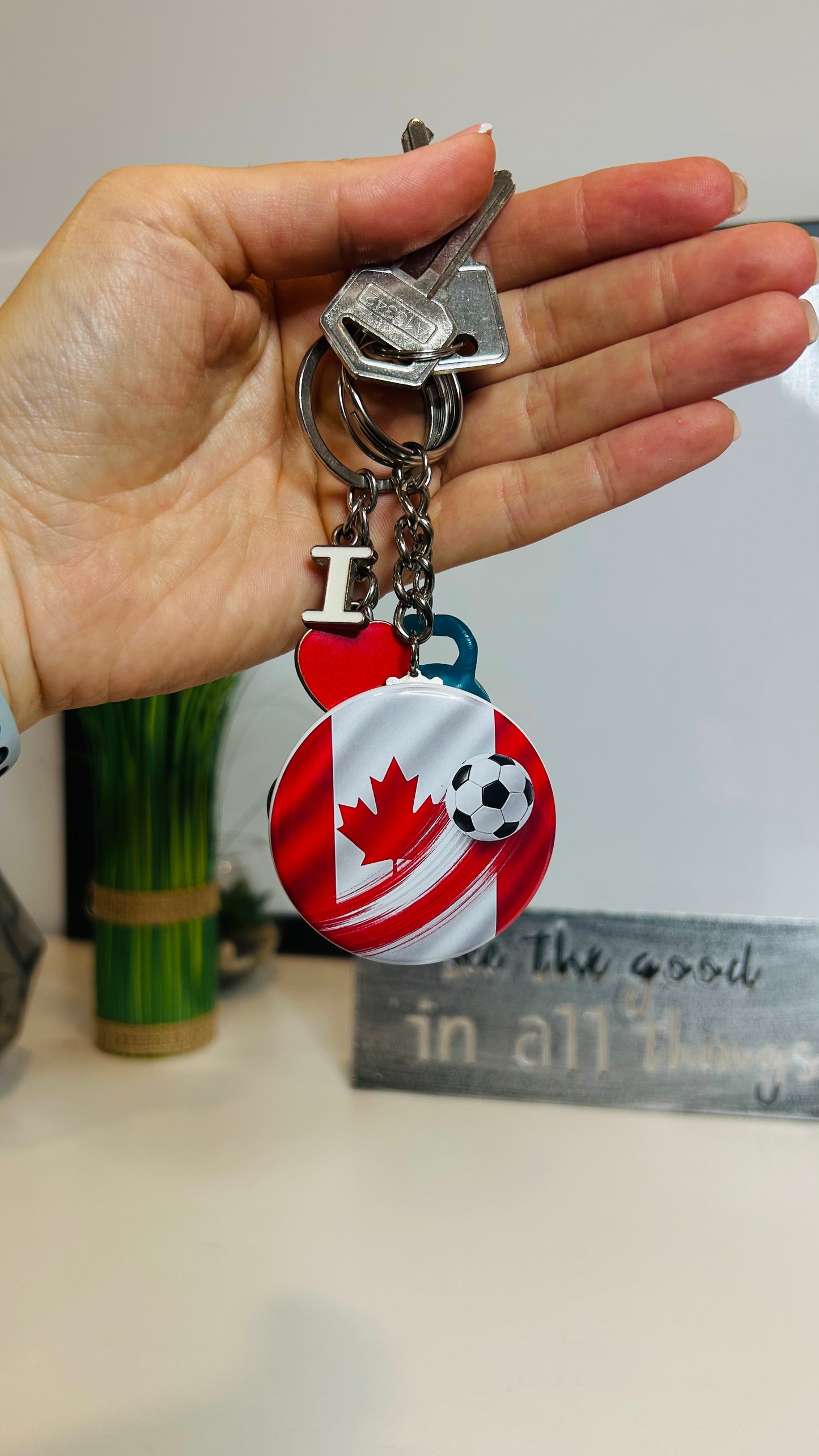 Custom Photo Keychain - Personalized Gift