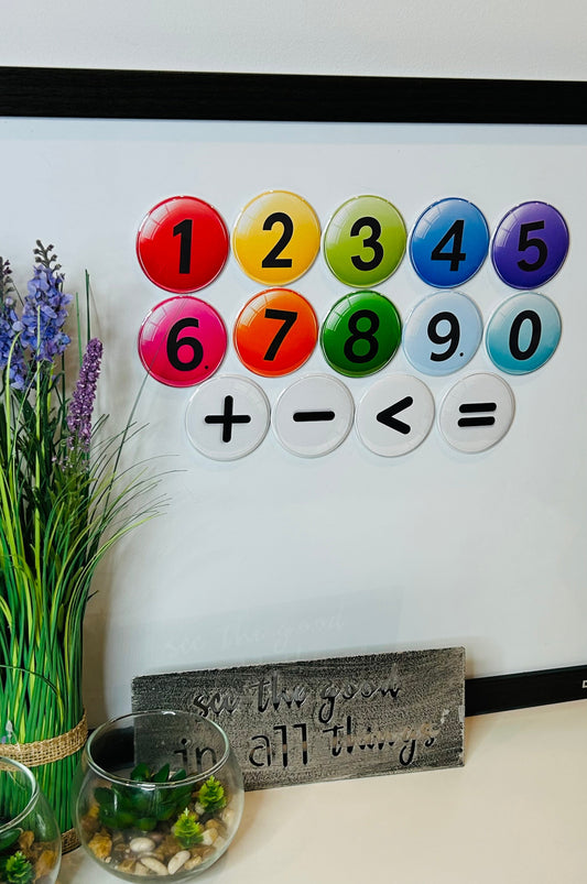 Number Learning Magnets for Kids | Educational Magnet Set