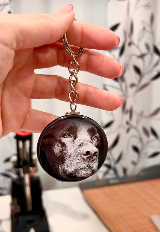 Custom Photo Keychain - Personalized Gift